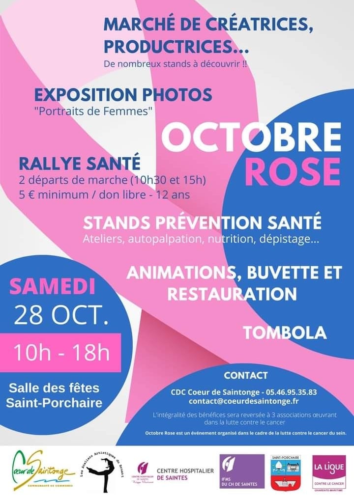 Nieul-lès-Saintes - Octobre rose